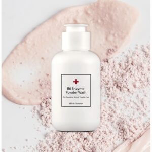 Problemli ciltler için enzim tozu CUSKIN Dr.Solution B6 Enzyme Powder Wash 55 ml