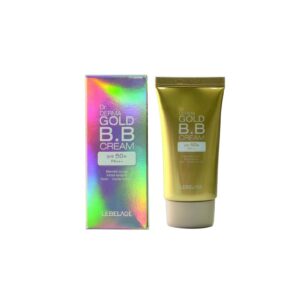 Lebelage BB-крем для лица увлажняющий с золотом «Dr. Derma Gold BB Cream SPF50+ PA+++» — изображение 1